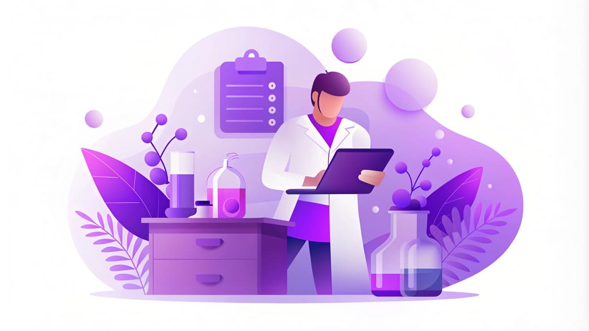 Doktor ishi mavhum kontseptsiya tasviri | Doctor work abstract concept illustration