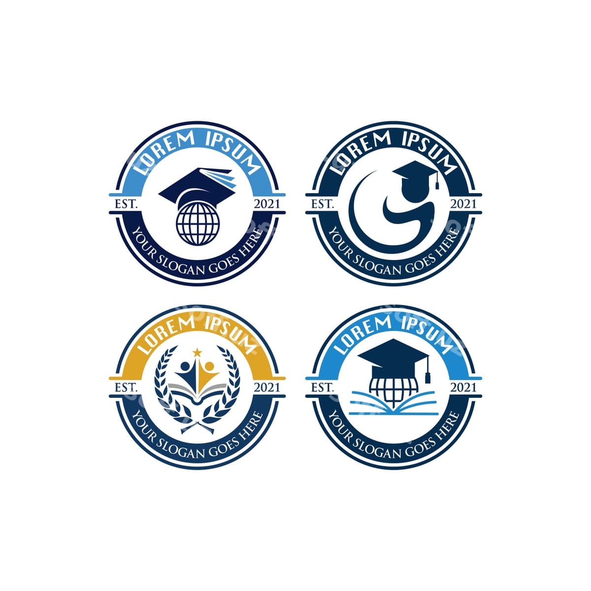 Ta'lim logo universitet logo vektor | Education logo university logo vector