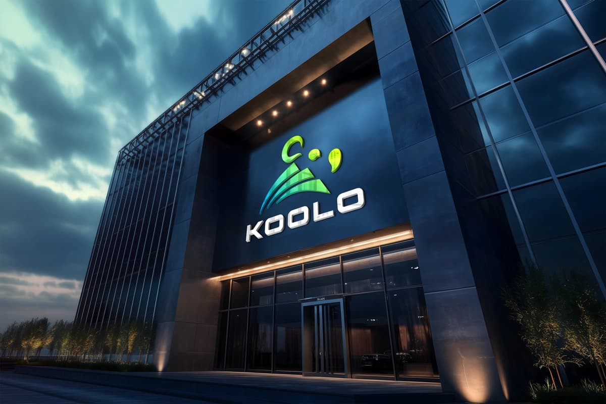 Ofis binosi logotipi maketi | Office building logo mockup