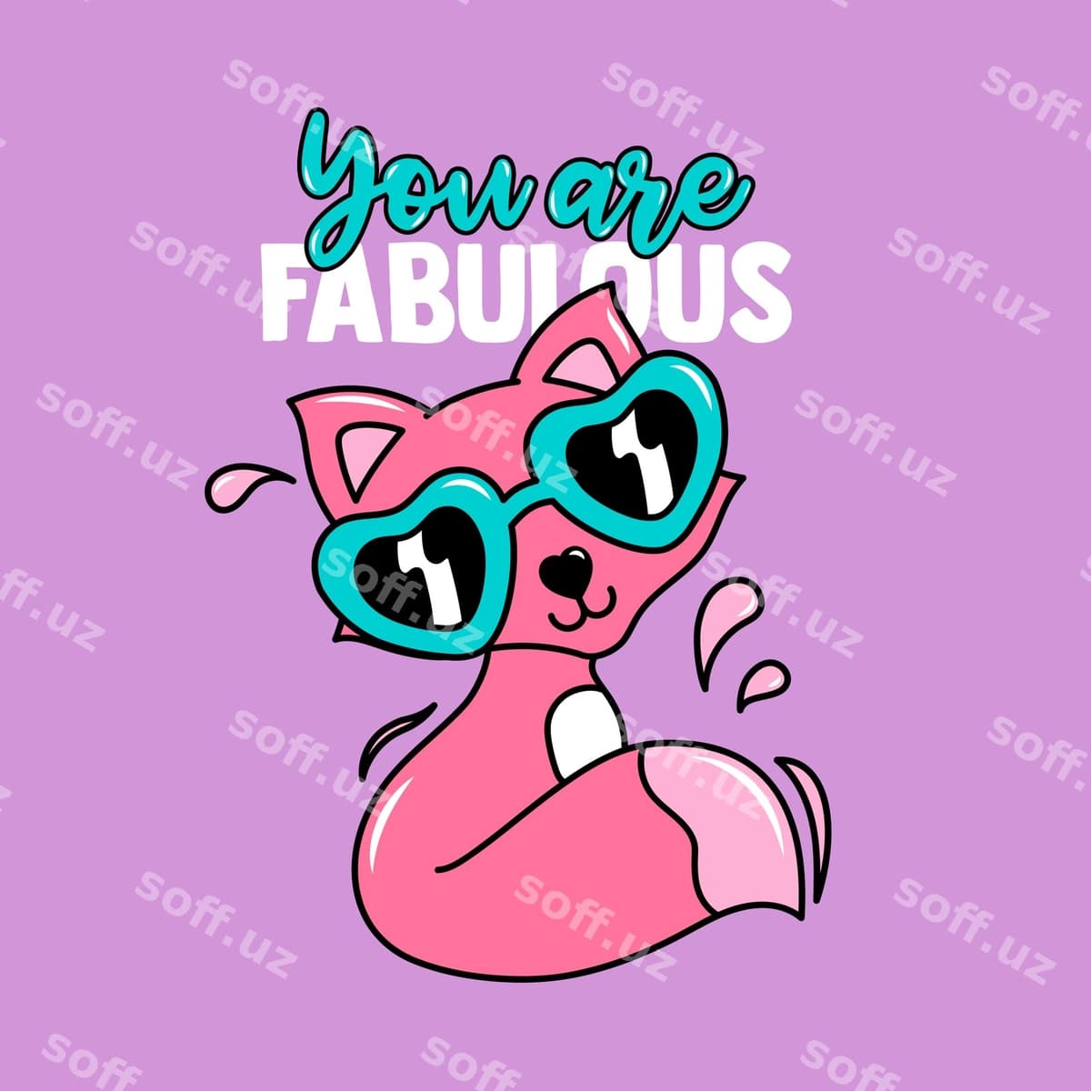Ajoyib kurtga o'xshash hayvon ko'z qo'llari bilan | Fabulous foxy animal with glasses