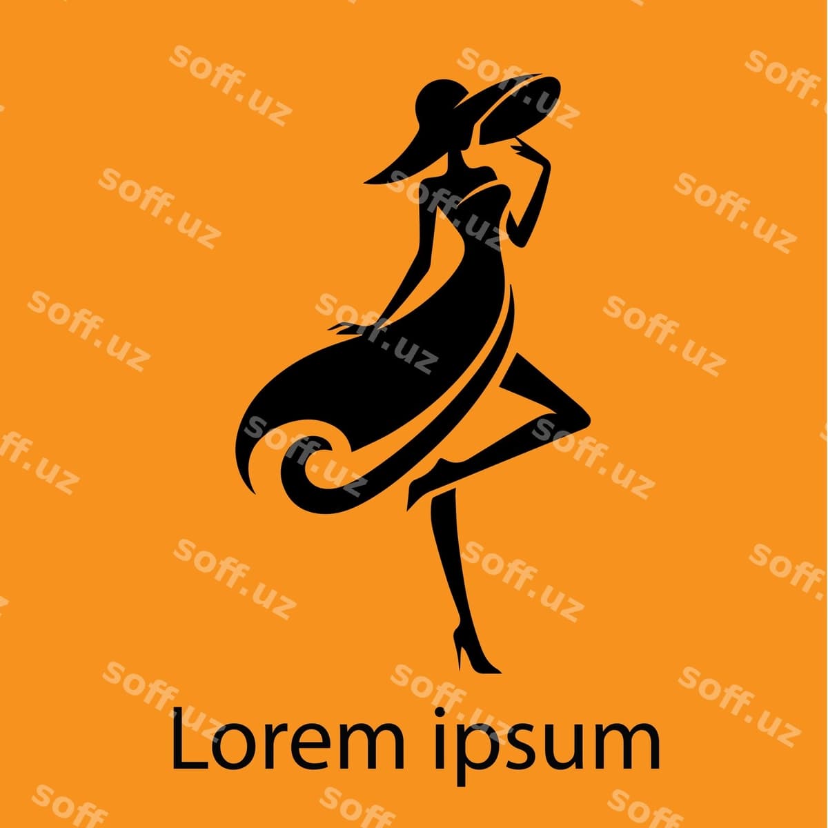 Moda logotipi biznes rasmi | Fashion logo business artwork