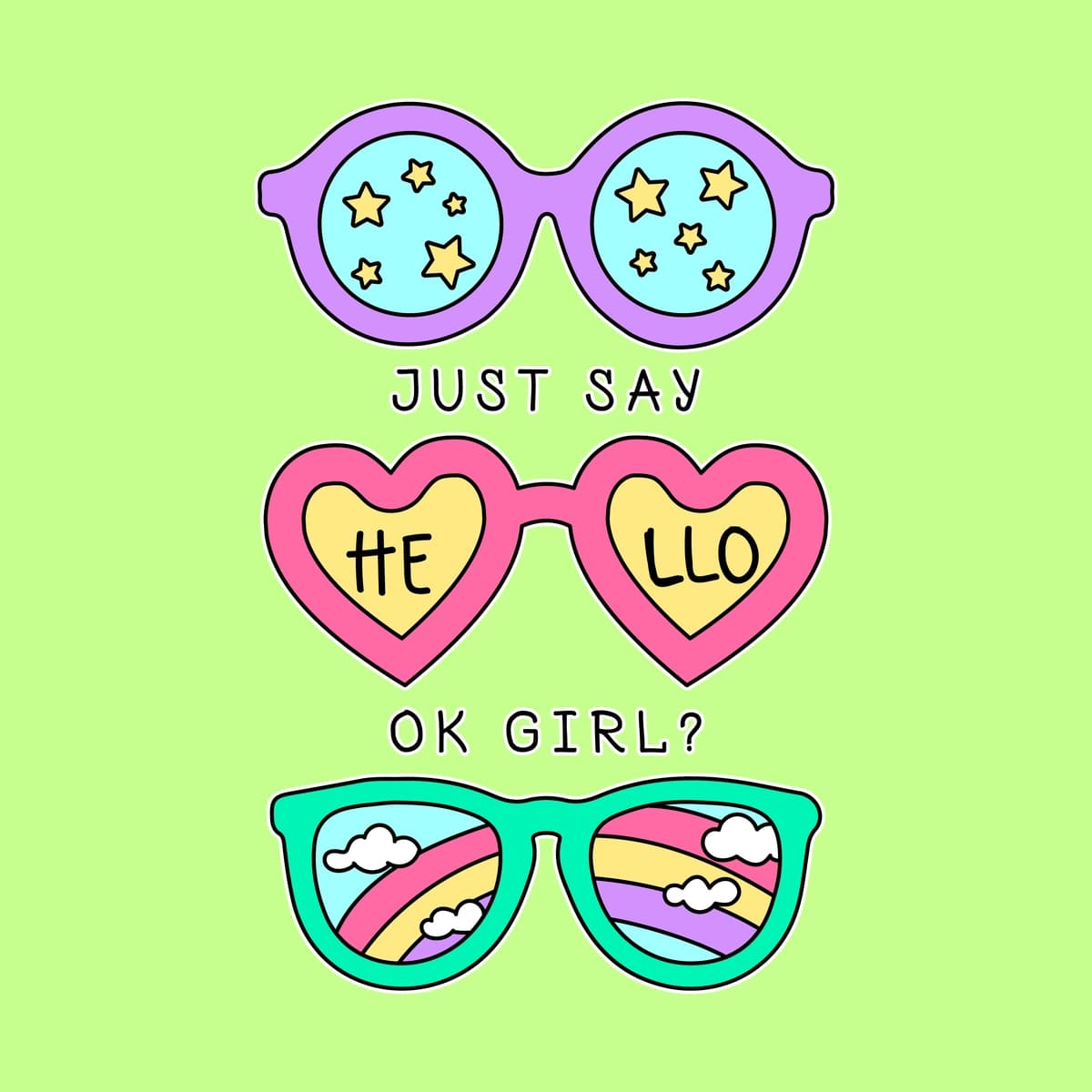 Yoqimli moda ko'zoynaklari | Cute fashion glasses