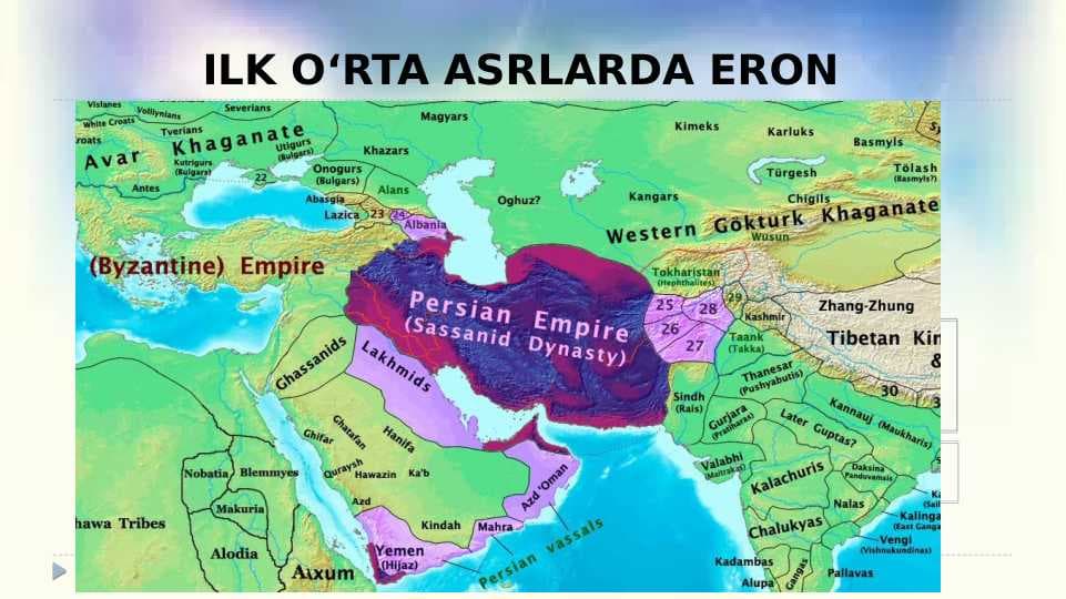 ILK OʻRTA ASRLARDA ERON 24