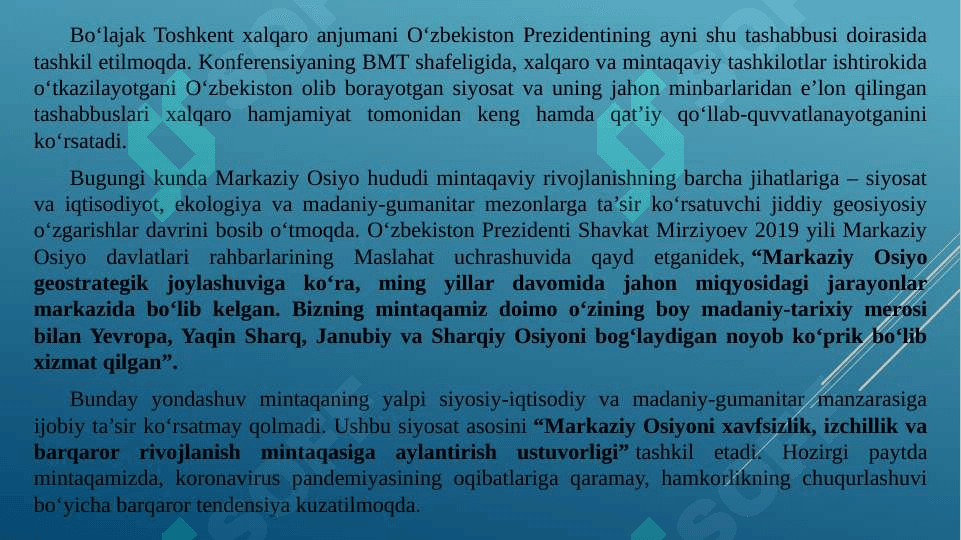 DUNYO HAMJAMIYATINING EKSTREMIZM VA TERRORIZMGA QARSHI KURASH TAJRIBASI.