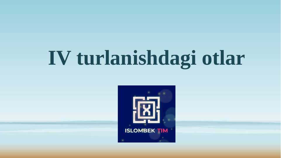 Turlanishdagi otlar