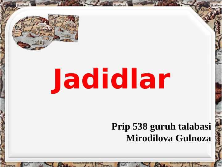 Jadidlar
