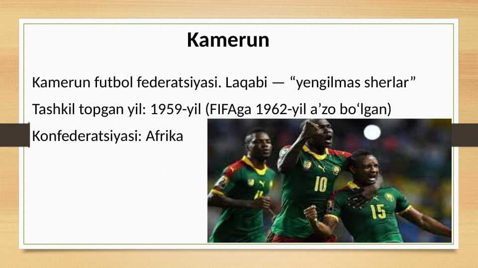 Kamerun