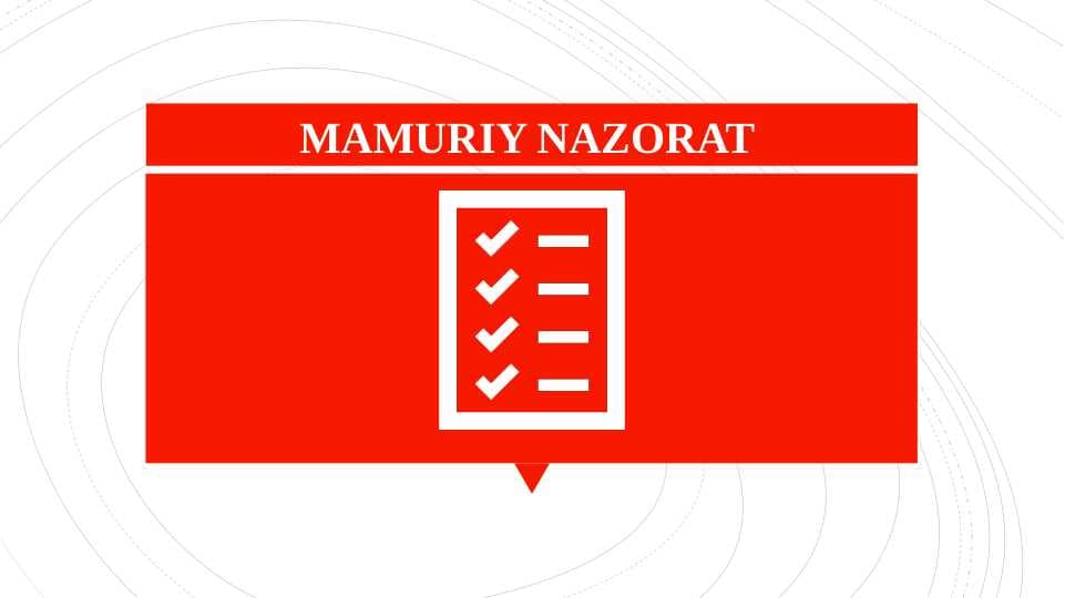 Mamuriy Nazorat