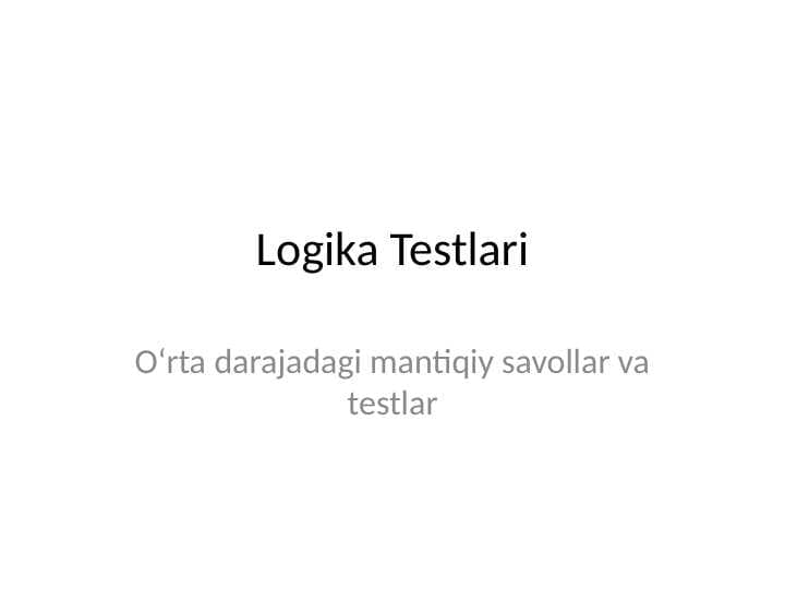 Logika Teslari