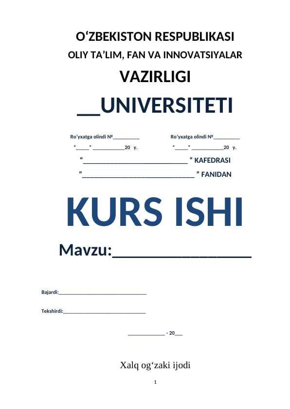 Xalq og‘zaki ijodi