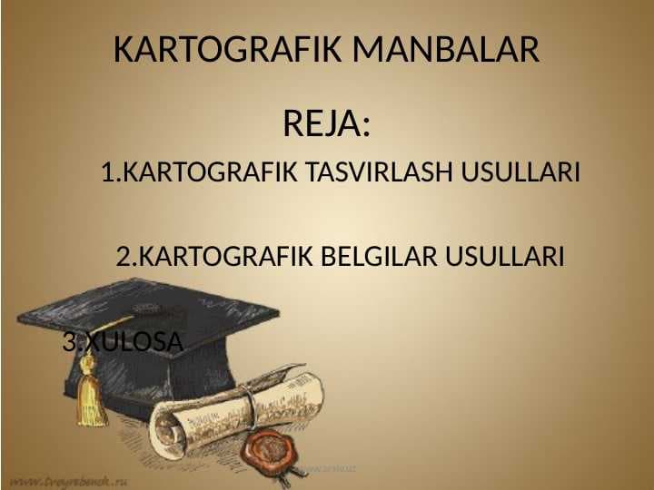 KARTOGRAFIK MANBALAR