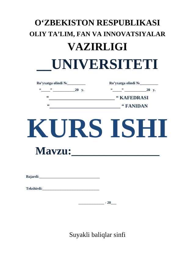 Suyakli baliqlar sinfi