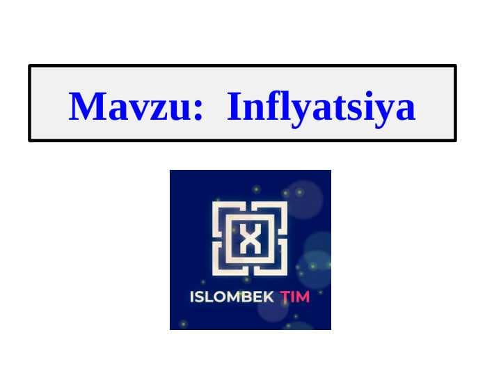 Inflyatsiya