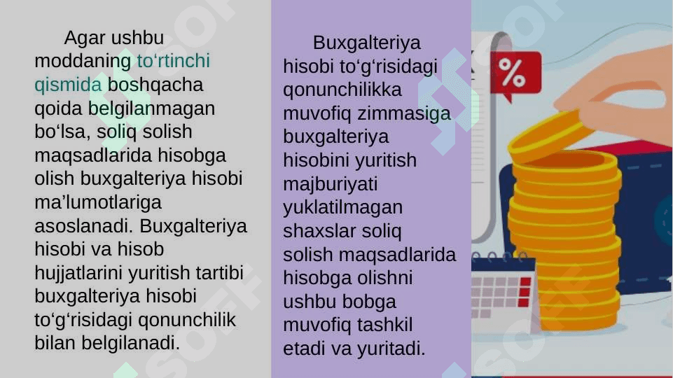 SOLIQ HISOBI