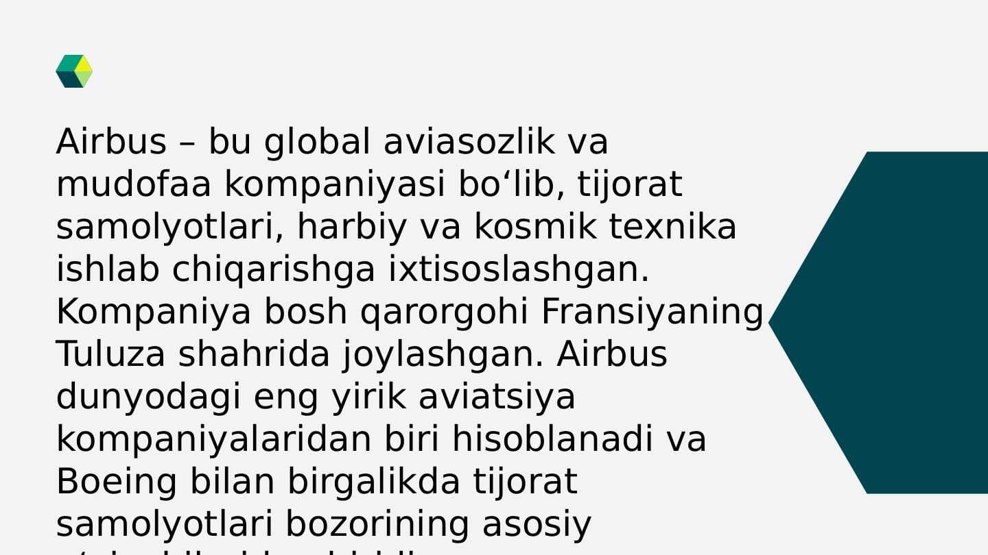 Airbus haqida maʼlumot