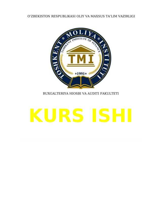 Kurs ishi,  Manapoliya va uning mazmuni.