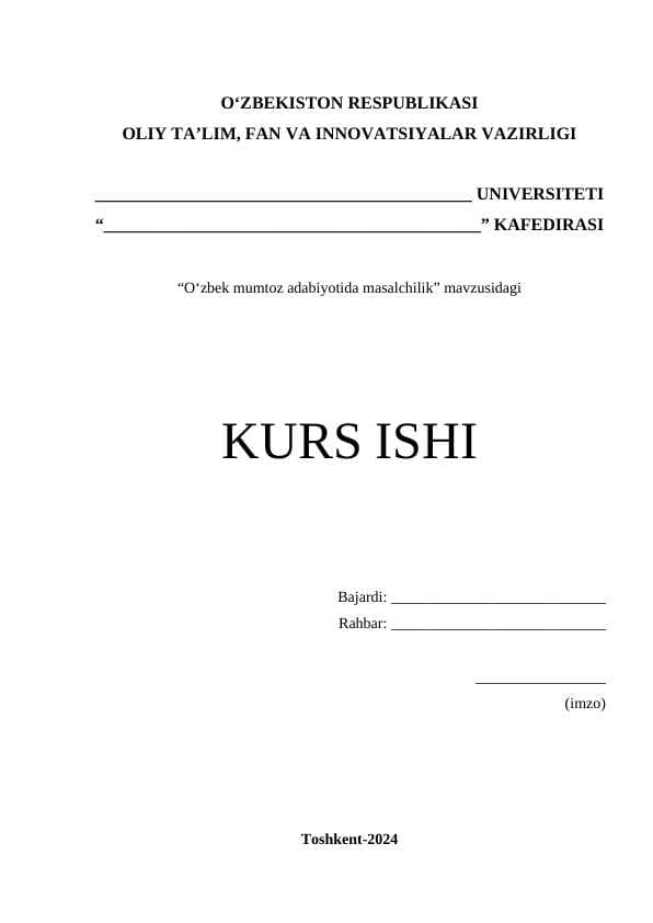 O‘zbek mumtoz adabiyotida masalchilik