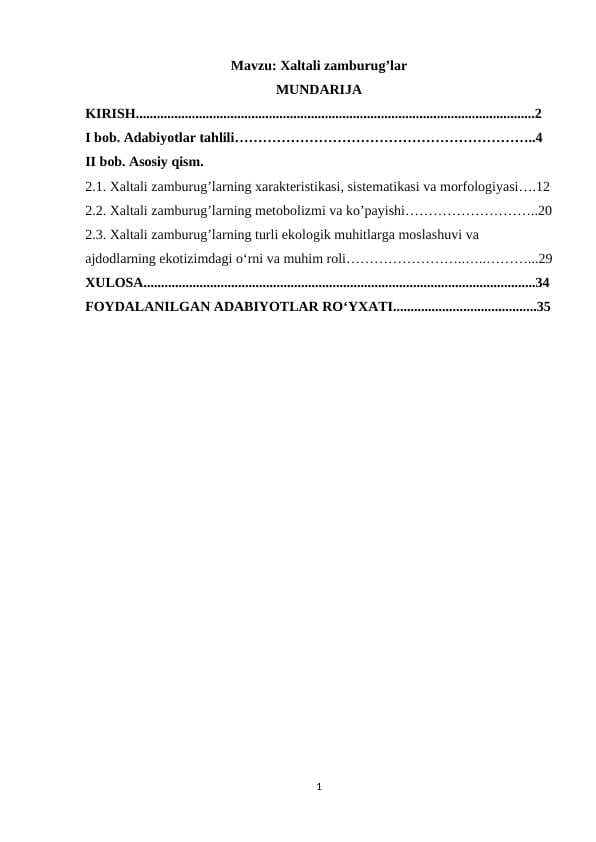 Xaltali zamburug'lar