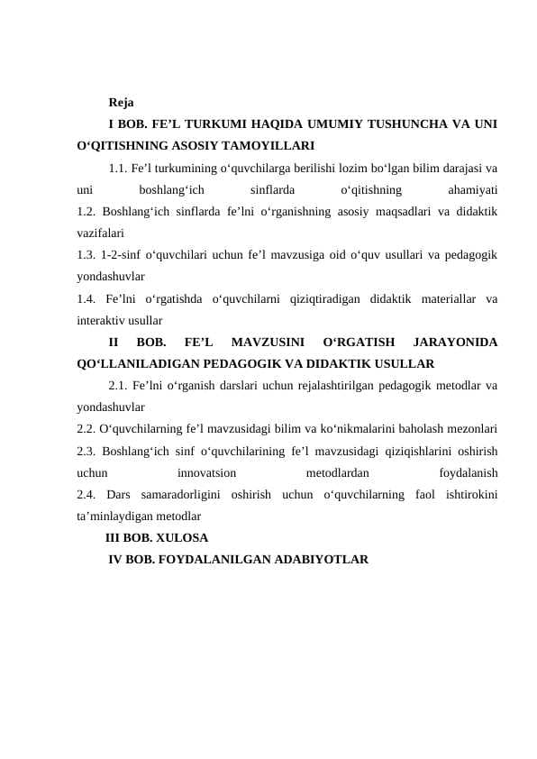 1-2-sinfda fe'l