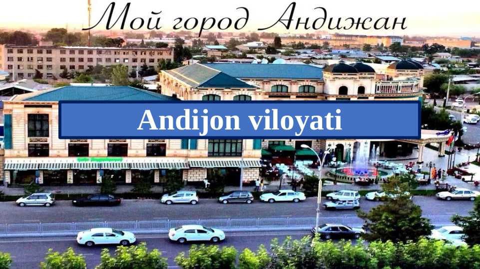 Andijon viloyati