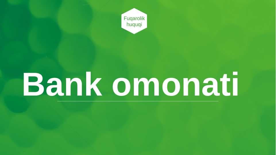 Bank omonati