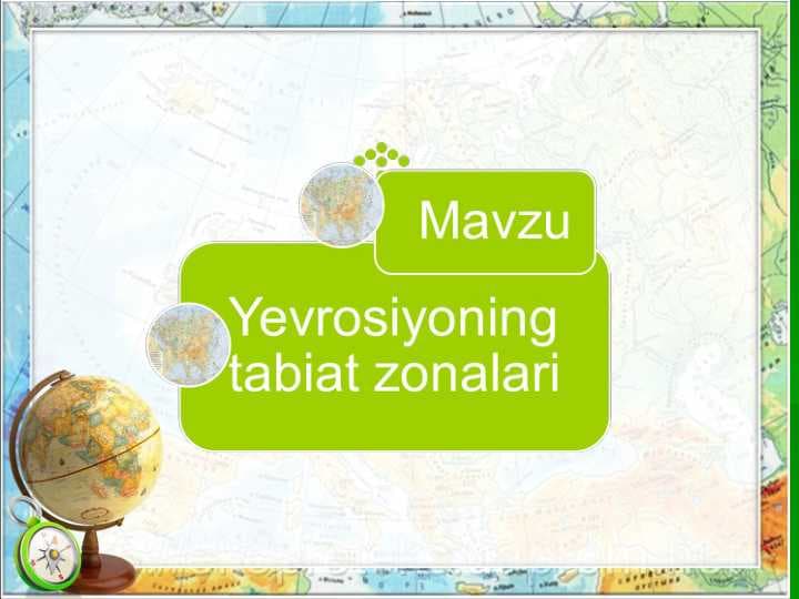 Yevrosiyoning tabiat zonalari