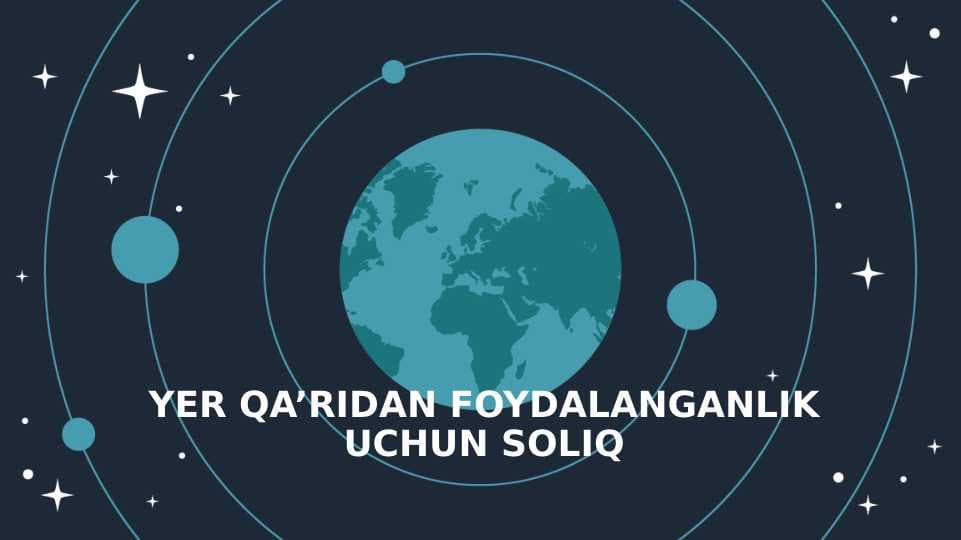 Yer qaridan foydalanganlik uchun soliq