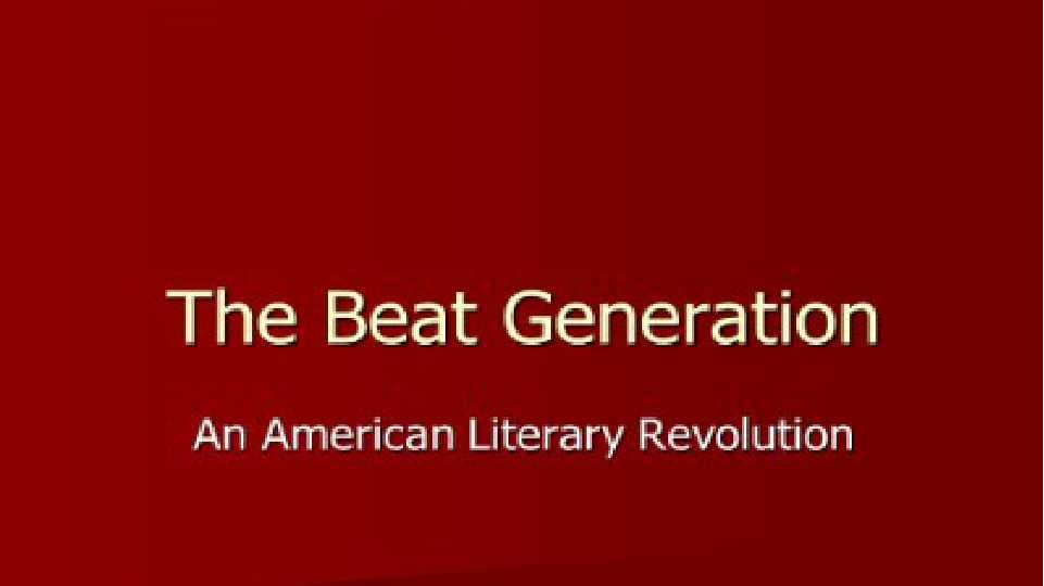 Beat Generation