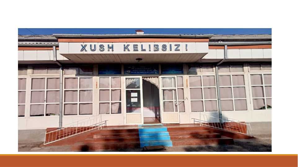 Мактаб биносининг умумий ҳолати
