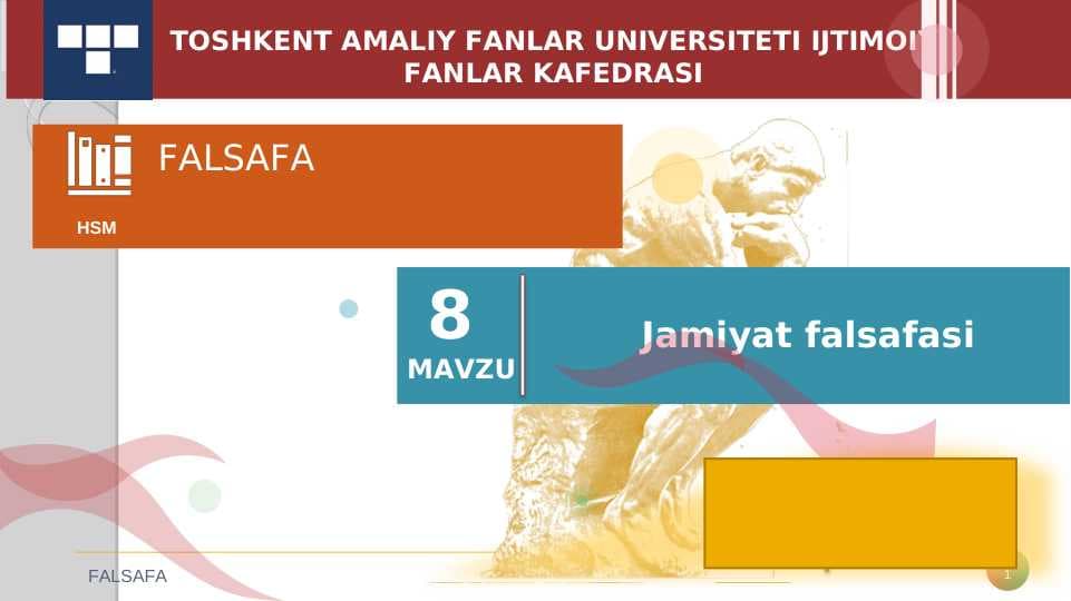 Jamiyat falsafasi