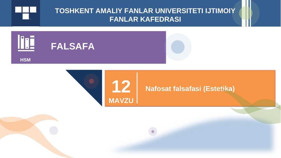 Nafosat falsafasi (Estetika)