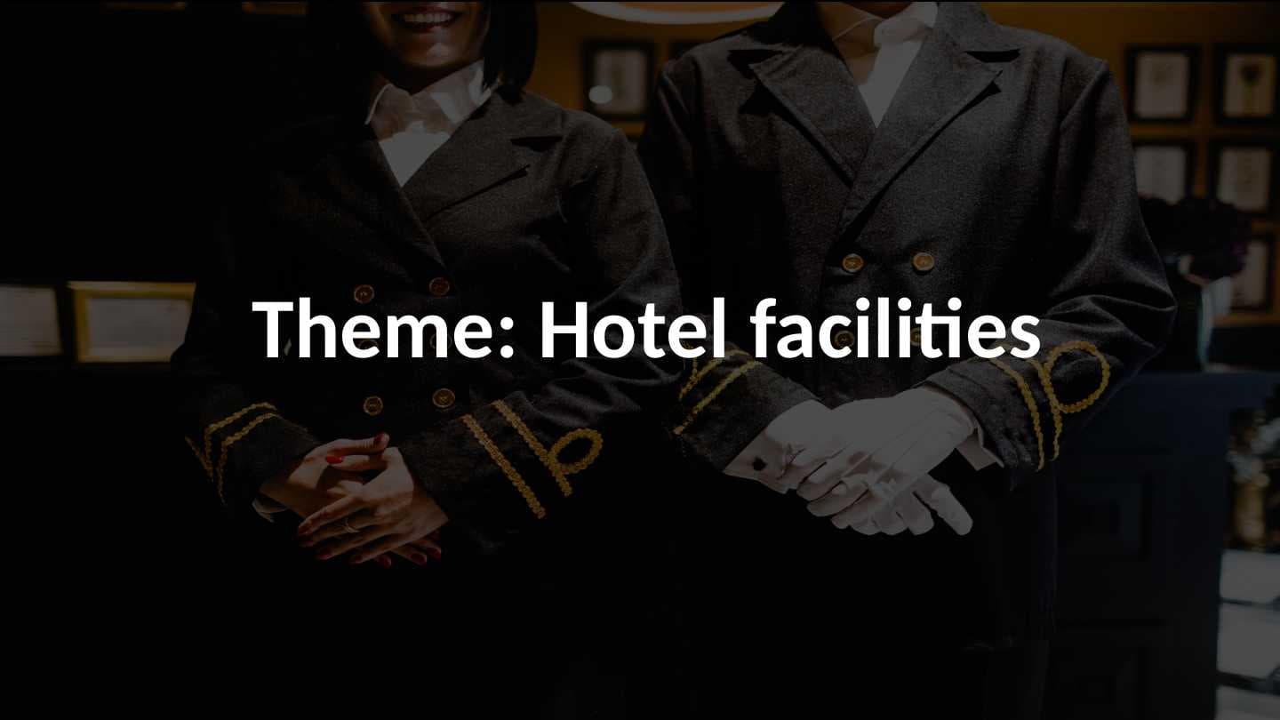 Hotel facilities
