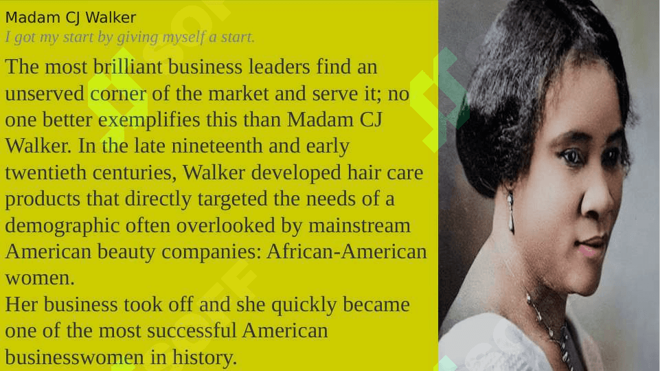 A famous business leader