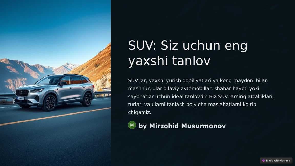 SUV