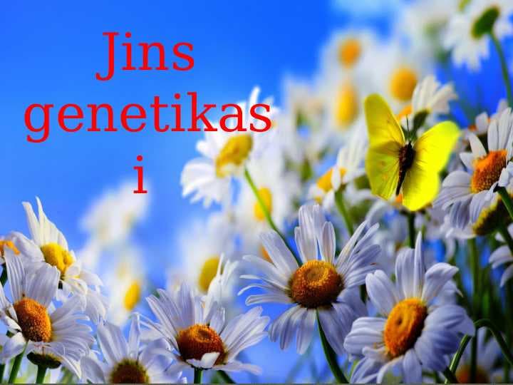 Jins genetikasi