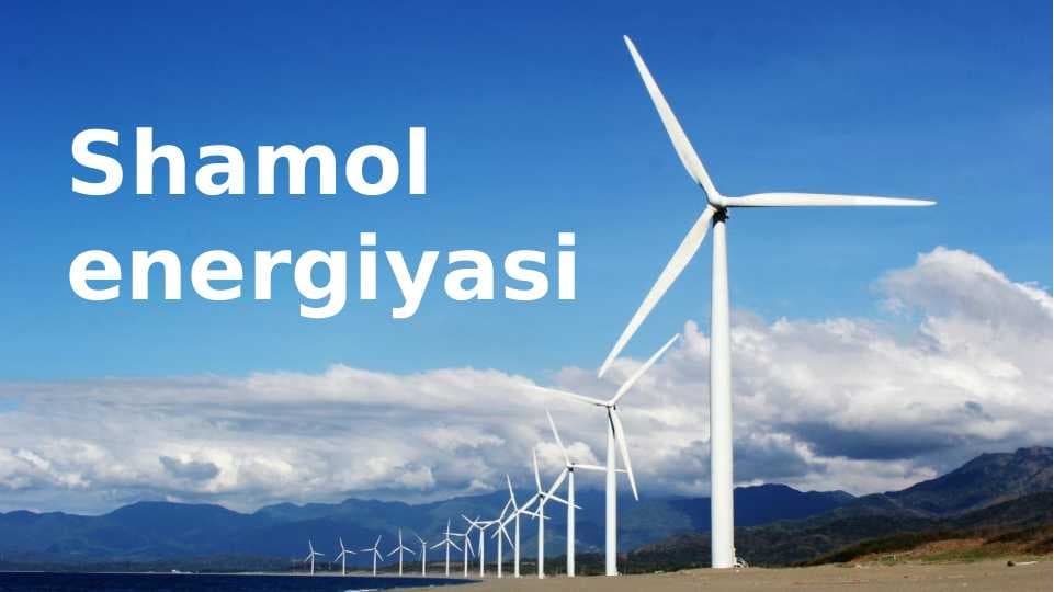 Shamol energiyasi