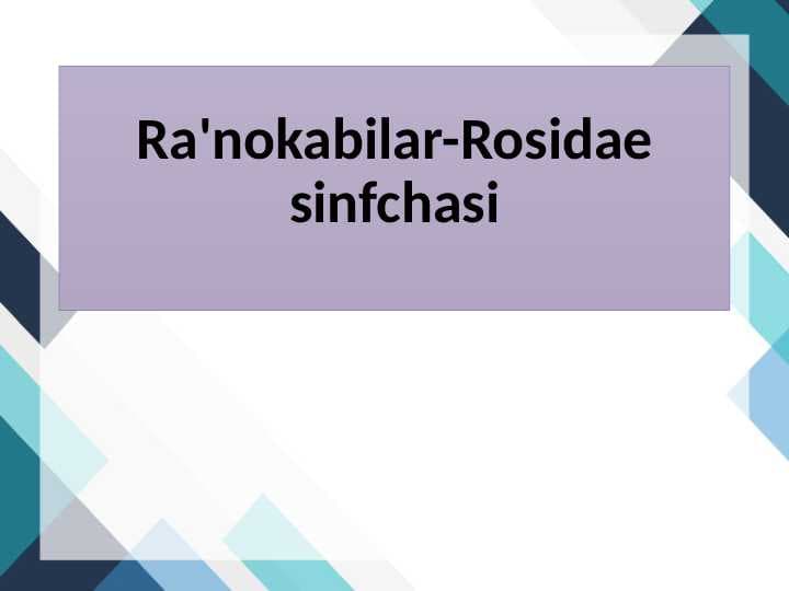 Ra'nokabilar