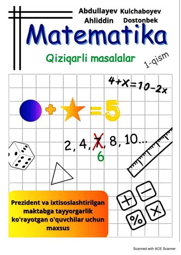 Matematika 1- qism