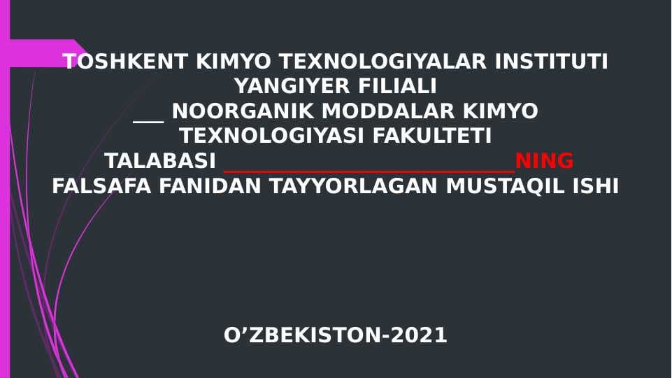 HAYOTNING MAZMUNI