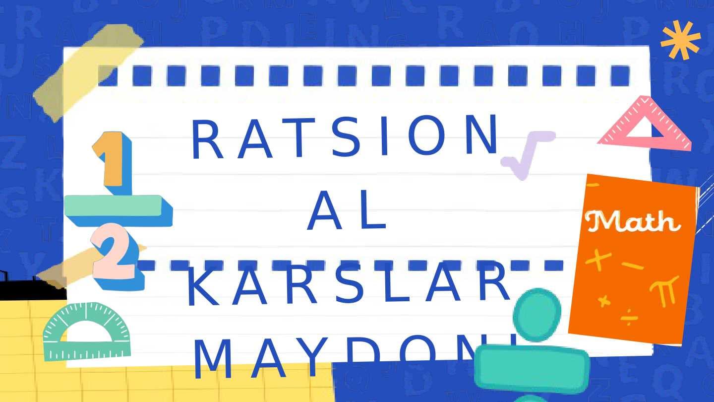 RATSIONAL KARSLAR MAYDONI