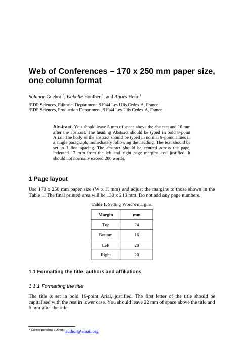Scopus konferensiya shabloni