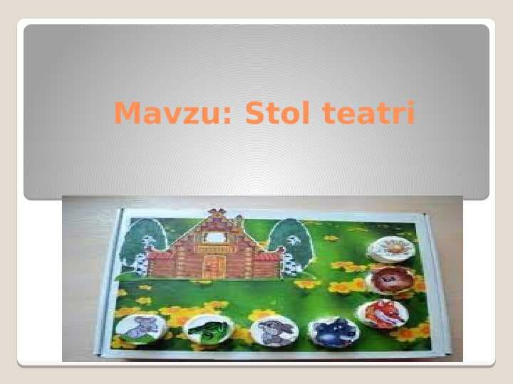 Stol teatri