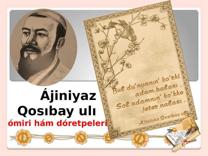 Ájiniyaz Qosıbay ulı