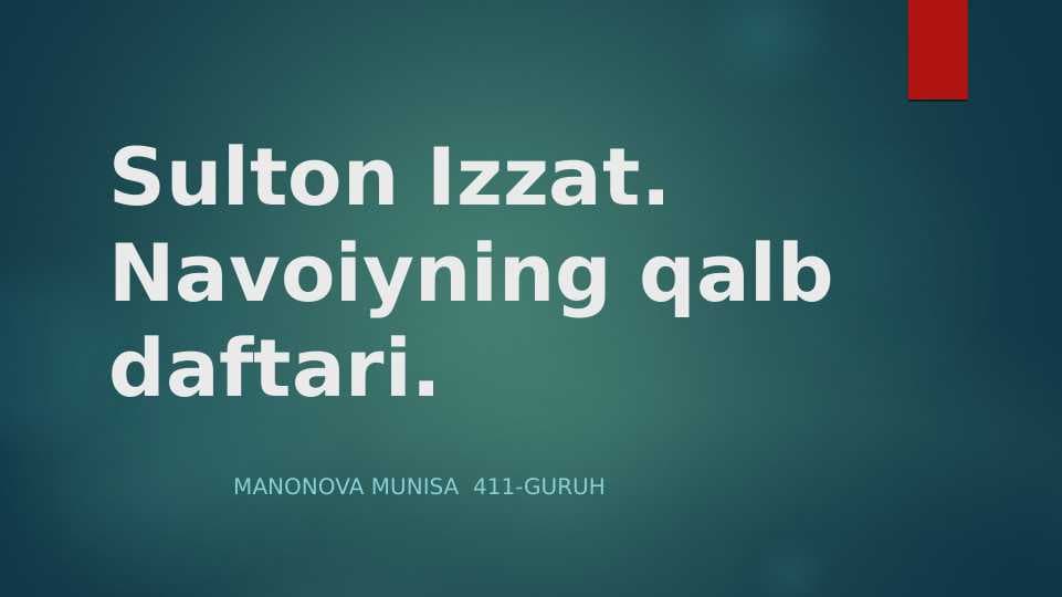Sulton Izzat