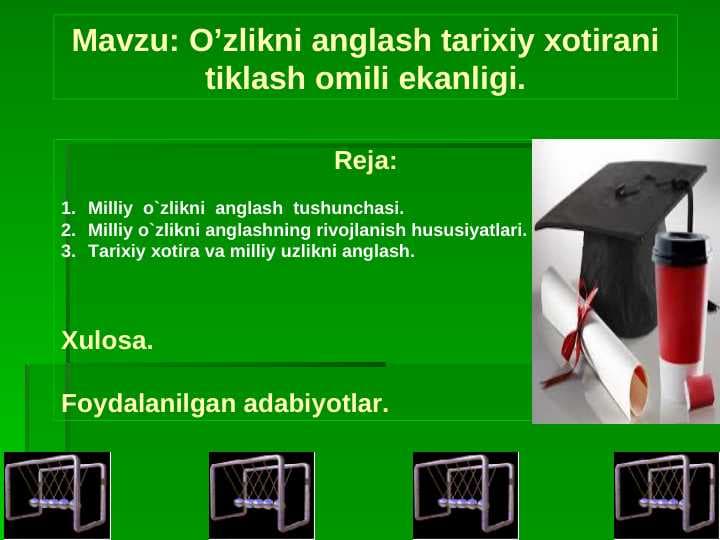 O’zlikni anglash tarixiy xotirani tiklash omili ekanligi