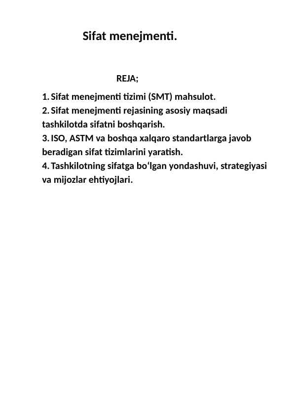 Sifat menejmenti.