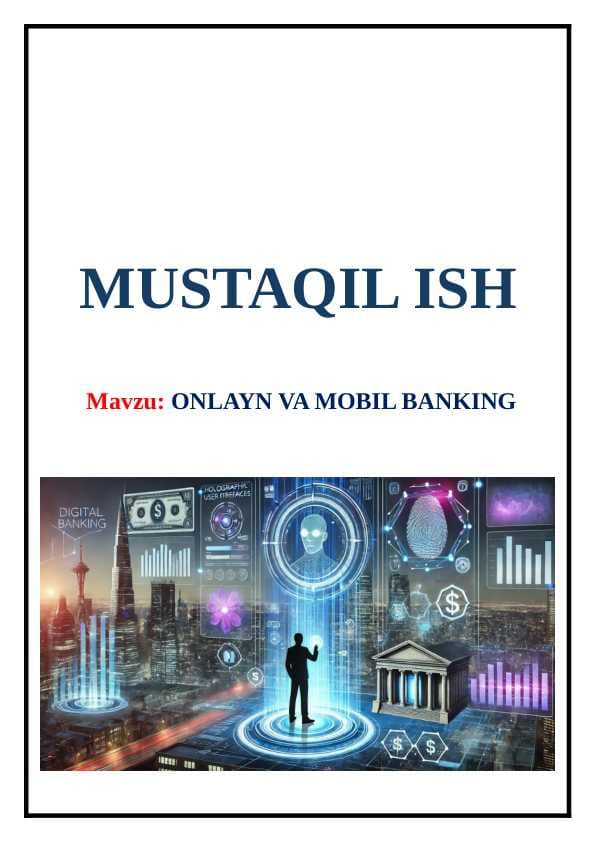 Onlayn va mobil banking