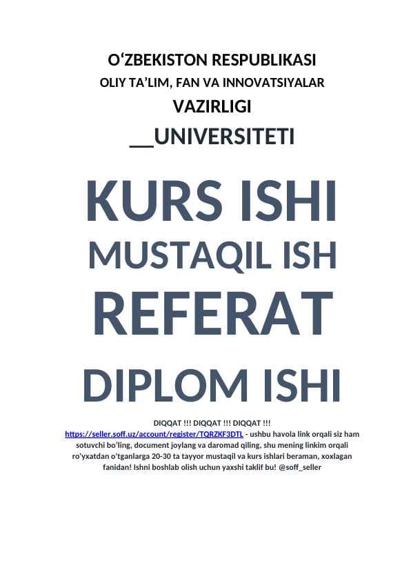 Nodavlat notijorat tashkilotlarining davlat organlari bilan o’zaro aloqalari