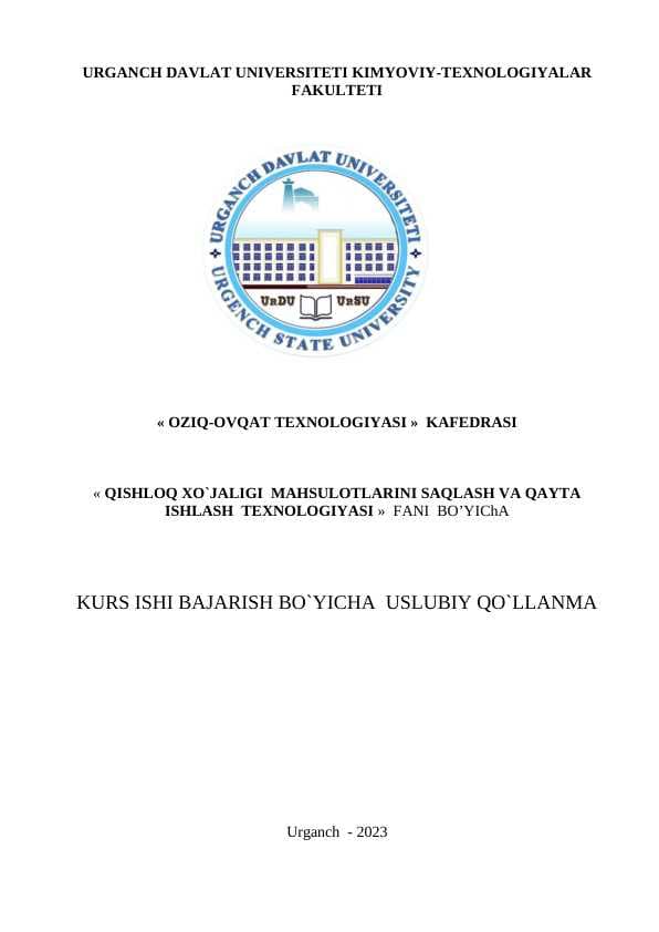 Konservalash texnologiyasi
