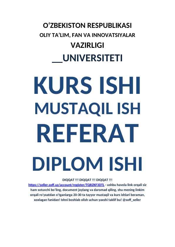 BO’G’IMOYOQLILARNING KENG TARQALISH SABABLARI
